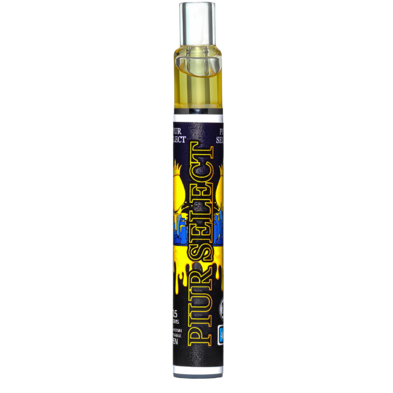 Vape pen with 'PIUR SELECT' branding
