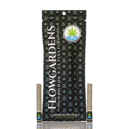 FlowRolls THCa Live Rosin Infused – 2 Pack (1g Each)