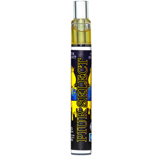Vape pen with 'PIUR SELECT' branding