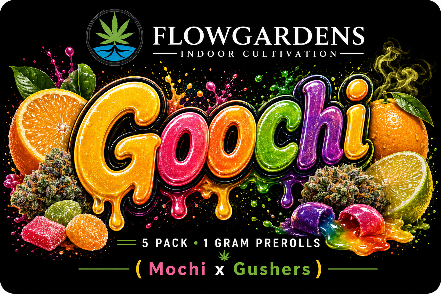 FlowRolls 5-Pack (1g Each)